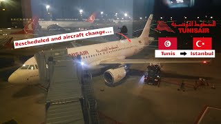 Trip Report  Tunisair A320  Tunis  Istanbul  Economy  4K [upl. by Wilone]