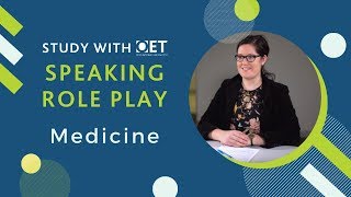 OET Speaking Role Play Medicine FULL SUBTEST [upl. by Boony205]