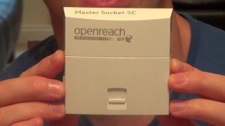 The New NTE5C BT OPENREACH Master Phone Socket amp MK4 VDSL faceplate [upl. by Winonah]