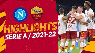 Napoli 11 Roma  Serie A Highlights 202122 [upl. by Klemperer]