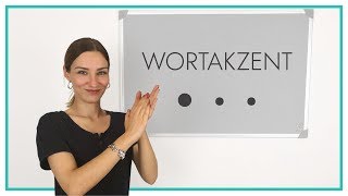 Betonung  Der Wortakzent im Deutschen Grundlagen [upl. by Laufer246]