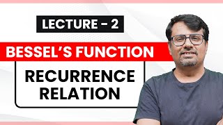 Bessels Function  Recurrence Relation of Bessels Function  PartII [upl. by Garap]