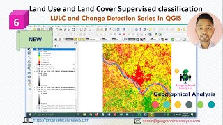 Land Use and Land Cover Supervised classification in QGIS  SemiAutomatic Classification [upl. by Celestyna]