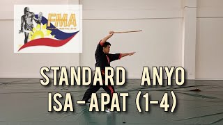 STANDARD ANYO ISA  APAT 14  ARNIS ANYO [upl. by Drummond]