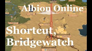 Albion Online  Caerleon to Bridgewatch fast almost safely [upl. by Sibyls]