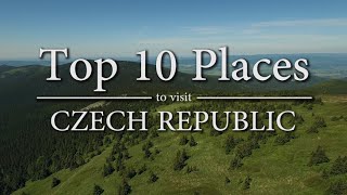 Top 10 Places to Visit in Czech Republic [upl. by Imerej]