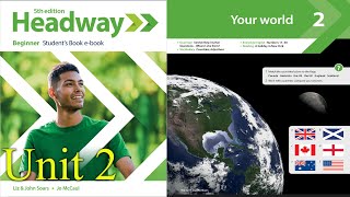 New Headway Beginner 5th editionUnit 2 Your World [upl. by Aliuqat518]