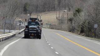 8V71 Detroit Diesel Brockway pulling Windham Mountain [upl. by Loesceke]