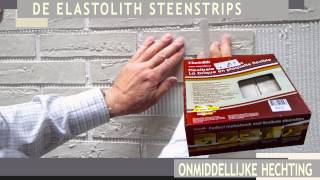 Elastolith de enige flexibele steenstrips voor buiten en binnen [upl. by Adama]