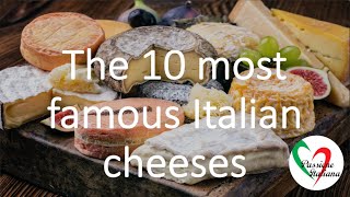 Interesting Italy Top ten Italian cheeses [upl. by Ettenowtna556]