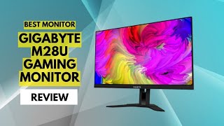 GIGABYTE M28U 28quot 144Hz Gaming Monitor Review [upl. by Roots938]