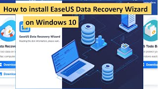 How to install EaseUS Data Recovery Wizard [upl. by Stevena]