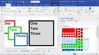 Using ToggleLayer Buttons in Visio [upl. by Hogle]