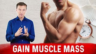 Intermittent Fasting and Muscle Mass Gain – DrBerg [upl. by Carbone]