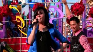 Demi Lovato  Wonderful Christmas Time Walt Disney World Christmas Day Parade LIVE [upl. by Arick]