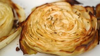 Must Make Roasted Cabbage Wedges  Everyday Food with Sarah Carey [upl. by Doralyn]