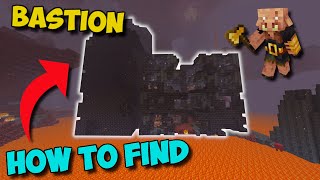 EASIEST Way To Find BASTIONS In Minecraft 116 [upl. by Abrahams]