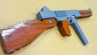 LEGO M1A1 Thompson  World at War [upl. by Aram]