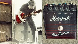 The Marshall Guvnor Mark 1  KILLS most BOUTIQUE pedals [upl. by Yelac366]