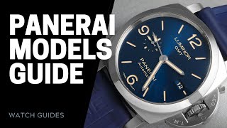 Panerai Watch Models Explained  SwissWatchExpo [upl. by Bueschel]