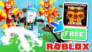 I got UNLIMITED SHADOWSTORM PETS in NINJA LEGENDS ROBLOX [upl. by Ricardo]