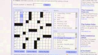 Where to Play Crossword Puzzles Online [upl. by Neoma191]