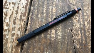 The Rotring 800 Mechanical Pencil A Quick Shabazz Review [upl. by Dulcy]