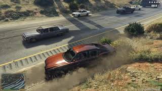 GTA 5  BEST CAR  POLICE CHASE BUFFALO [upl. by Sidran]