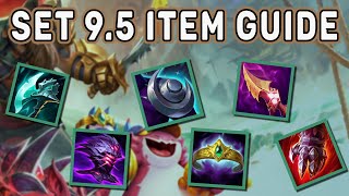 Set 95 Item Guide  TFT Guide Teamfight Tactics [upl. by Akimet]