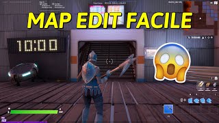 MAP EDIT FACILE SUR FORTNITE niveau débutant [upl. by Alekat768]