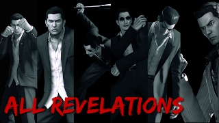 Yakuza 0  All Revelation Scenes [upl. by Nolaj]