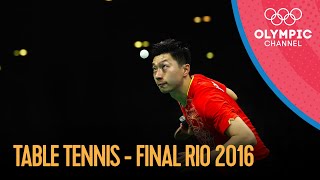 Mens Singles Table Tennis Final  Full Match  Rio 2016 Replays [upl. by Yelsel]