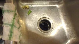 Clogged Sink  How to Fix a Garbage Disposal Disposer [upl. by Gnah]