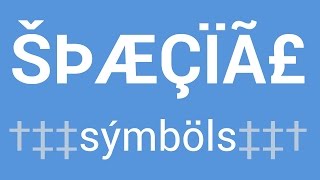 How to Type Special Characters in Windows Using Keyboard Shortcuts [upl. by Odyssey]