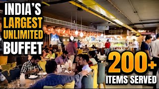 Indias Largest 200 Items Buffet in Hyderabad [upl. by Jemimah1]