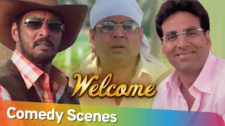 Welcome  Best Comedy Scenes  Akshay Kumar Paresh Rawal  Nana Patekar  Bollywood Comedy [upl. by Fedora]