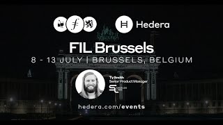 FIL Brussels  Hedera Innovating RWA Tokenization [upl. by Ayardna908]