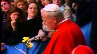 Pope John Paul II at the Basilica [upl. by Wooldridge]