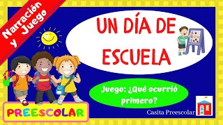 UN DIA DE ESCUELA Aprende en Casa Preescolar [upl. by Par]