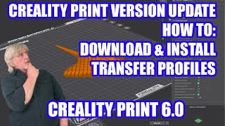 Download amp Install Creality Print 60 [upl. by Feld]