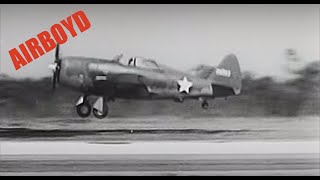 How To Fly The P47  Pilot Familiarization 1943 [upl. by Etteyniv]