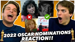 2022 Oscar Nomination REACTIONS [upl. by Swithbert]