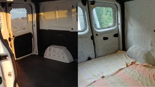 Renault Trafic bestelwagen ombouwen tot kleine Camper  quot HET BEGIN quot [upl. by Thorin]