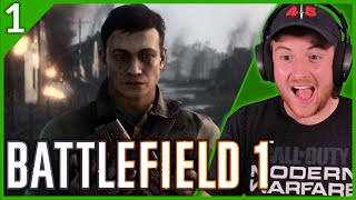 Royal Marine Plays BATTLEFIELD 1 For The First Time Part 1 PLUS COLD WAR GIVEAWAY [upl. by Oratnek]