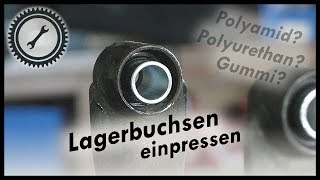 Lagerbuchsen wechseln  Simson Tutorial [upl. by Nerb]