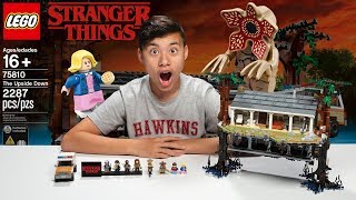 THE UPSIDE DOWN LEGO Stranger Things  Set 75810 Timelapse Build amp Review [upl. by Namra]