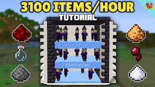 SIMPLE amp EASY Witch Farm Tutorial for Minecraft 117118 [upl. by Ogilvie586]