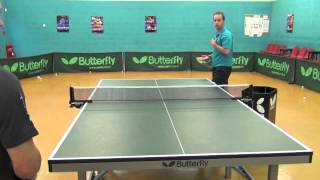 How to Play Table Tennis Returning Serve [upl. by Assilat]