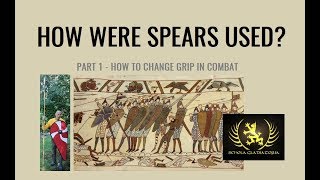 How To Use A Spear  Part 1 Changing Grip [upl. by Ellennahc980]