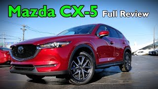 2018 Mazda CX5 Full Review  Grand Touring Touring amp Sport [upl. by Atsahs933]